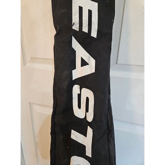 Easton Baseball Softball Bat Equipment Bag Black White GUC - Picture 2 of 4